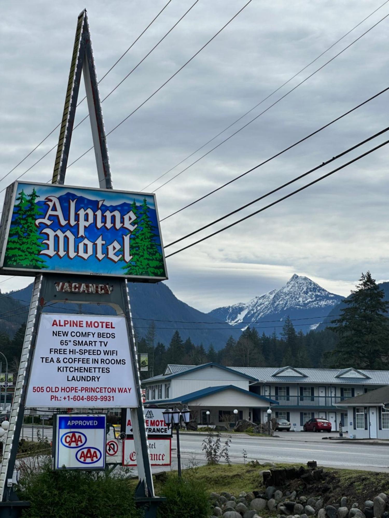 Alpine Motel Hope Exterior photo